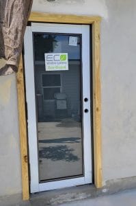 EC white impact door