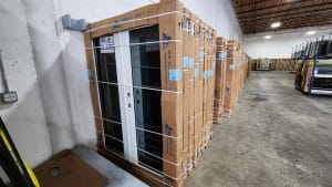 Windows stored at our warehouse