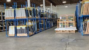 Large inventory of impact resistant windows and doors